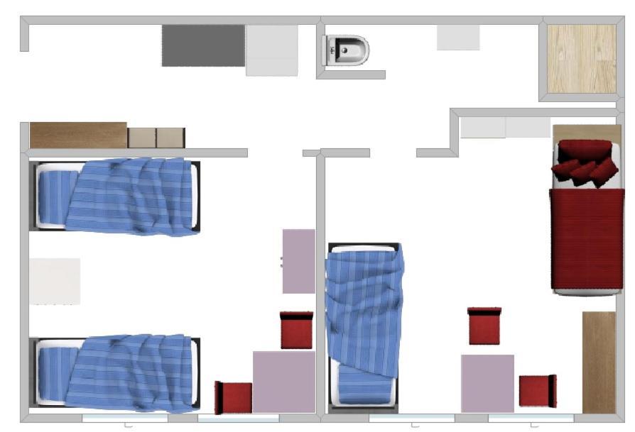 Familienappartement In Zentrum シュヴェリーン エクステリア 写真